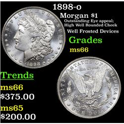 1898-o Morgan Dollar $1 Grades GEM+ Unc