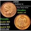Image 1 : 1900 Indian Cent 1c Grades Choice+ Unc RD
