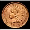 Image 2 : 1900 Indian Cent 1c Grades Choice+ Unc RD