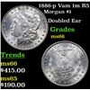 Image 1 : 1886-p Vam 1m R5 Morgan Dollar $1 Grades GEM+ Unc