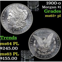 1900-o Morgan Dollar $1 Grades Select Unc+ PL