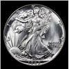 Image 2 : 1942-p Walking Liberty Half Dollar 50c Grades Choice Unc