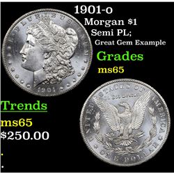 1901-o Morgan Dollar $1 Grades GEM Unc