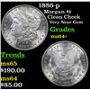 Image 1 : 1886-p Morgan Dollar $1 Grades Choice+ Unc