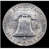 Image 3 : 1948-d Franklin Half Dollar 50c Grades UNC FBL