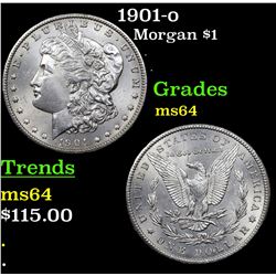 1901-o Morgan Dollar $1 Grades Choice Unc