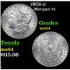 Image 1 : 1901-o Morgan Dollar $1 Grades Choice Unc