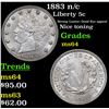 Image 1 : 1883 n/c Liberty Nickel 5c Grades Choice Unc