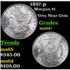 Image 1 : 1897-p Morgan Dollar $1 Grades Choice+ Unc
