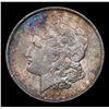 Image 2 : 1886-p Rainbow Toned Vam 6B R5 Morgan Dollar $1 Grades Choice+ Unc