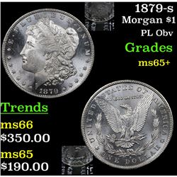 1879-s Morgan Dollar $1 Grades GEM+ Unc