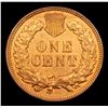 Image 3 : 1906 Indian Cent 1c Grades Choice AU/BU Slider