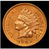 Image 2 : 1903 Indian Cent 1c Grades Choice Unc RB
