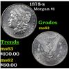 Image 1 : 1878-s Morgan Dollar $1 Grades Select Unc