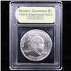 Image 2 : 1990-w Eisenhower Modern Commem Dollar $1 Graded ms70, Perfection By USCG