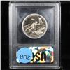 Image 3 : 1991-1995-p WWII Modern Commem Half Dollar 50c Graded ms70, Perfection By USCG