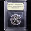 Image 2 : 1994-d World Cup Modern Commem Half Dollar 50c Graded ms70, Perfection By USCG
