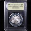 Image 2 : Proof 1989-S Congress Modern Commem Dollar $1 Graded GEM++ Proof Deep Cameo By USCG