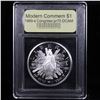 Image 2 : Proof 1989-S Congress Modern Commem Dollar $1 Graded GEM++ Proof Deep Cameo By USCG