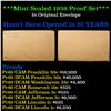 Image 1 : ***Auction Highlight*** Mint Sealed Unopened 1959 Proof Set Has Not been Opened In over 60 Years Gra