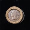 Image 3 : Mixed small cents 1c orig shotgun roll, 1917-s Wheat Cent, 1892 Indian Cent other end, McDonalds Wra