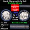 Image 1 : Buffalo Nickel Shotgun Roll in Old Bank Style 'Bell Telephone'  Wrapper 1920 & d Mint Ends Grades