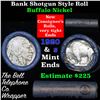 Image 1 : Buffalo Nickel Shotgun Roll in Old Bank Style 'Bell Telephone'  Wrapper 1920 & s Mint Ends Grades