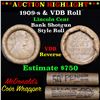 Image 1 : Lincoln Wheat cent 1c orig roll, 1909-s end, VDB other end Grades