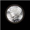 Image 2 : ***Auction Highlight*** Full solid date 1923-p Uncirculated Peace silver dollar roll, 20 coins (fc)