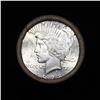 Image 2 : ***Auction Highlight*** Full solid date 1923-p Uncirculated Peace silver dollar roll, 20 coins (fc)