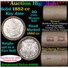 Image 1 : ***Auction Highlight*** Full solid Semi Key date 1882-cc Morgan silver dollar roll, 20 coins (fc)