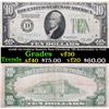 Image 1 : 1928B $10 Federal Reserve Note Cleveland, OH Redeemable In Gold Grades vf++