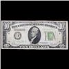 Image 2 : 1928B $10 Federal Reserve Note Cleveland, OH Redeemable In Gold Grades vf++