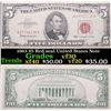 Image 1 : 1963 $5 Red seal United States Note Grades vf++