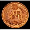 Image 3 : ***Auction Highlight*** 1901 Mint Error 'Broken Collar' Indian Cent 1c Graded Gem+ Unc RB BY USCG (f