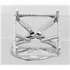 Image 1 : 0.31 CTW Diamond Semi Mount Ring 18K White Gold - REF-76R3K