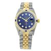 Image 1 : Rolex Pre-owned 36mm Mens Blue Two Tone - REF-610X4K