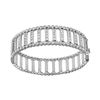 Image 1 : 2.58 CTW Diamond Bangle 14K White Gold - REF-341H5M