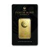 Image 1 : Genuine 1 oz 0.9999 Fine Gold Bar - Perth Mint