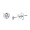 Image 1 : 0.05 CTW Diamond Earrings 14K White Gold - REF-11W3H