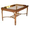 Image 1 : Rattan and Reed Dining Table #1126841
