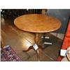 Image 1 : Burl Maple Tilt Top Wine Table #1127034