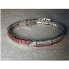 Image 1 : Antique Estate Platinum Ruby Diamond Bracelet #1127129