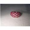 Image 1 : Estate 14K WG Gold Ruby Diamond Band Ring #1127132