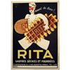 Image 1 : RITA - ORIGINAL FRENCH LITHO POSTER DUPIN 1920 #1137872