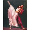 "Pink tango" impressionism oil by Glazunova #1137898