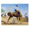 Frank Wooton S/N Western Print, Bucking Bronco #1137980