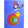 Image 1 : Rita Simon S/N Serigraph, Abstract & Bird #1138008
