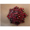 Image 1 : Victorian Large Sized Garnet Cluster Brooch #1138234