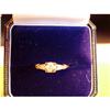 Image 1 : Sweet Lady's Diamond and Yellow Gold Circa 1930#1138272